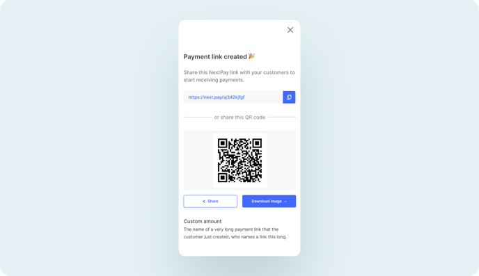 How do I use QR codes to accept payments?
